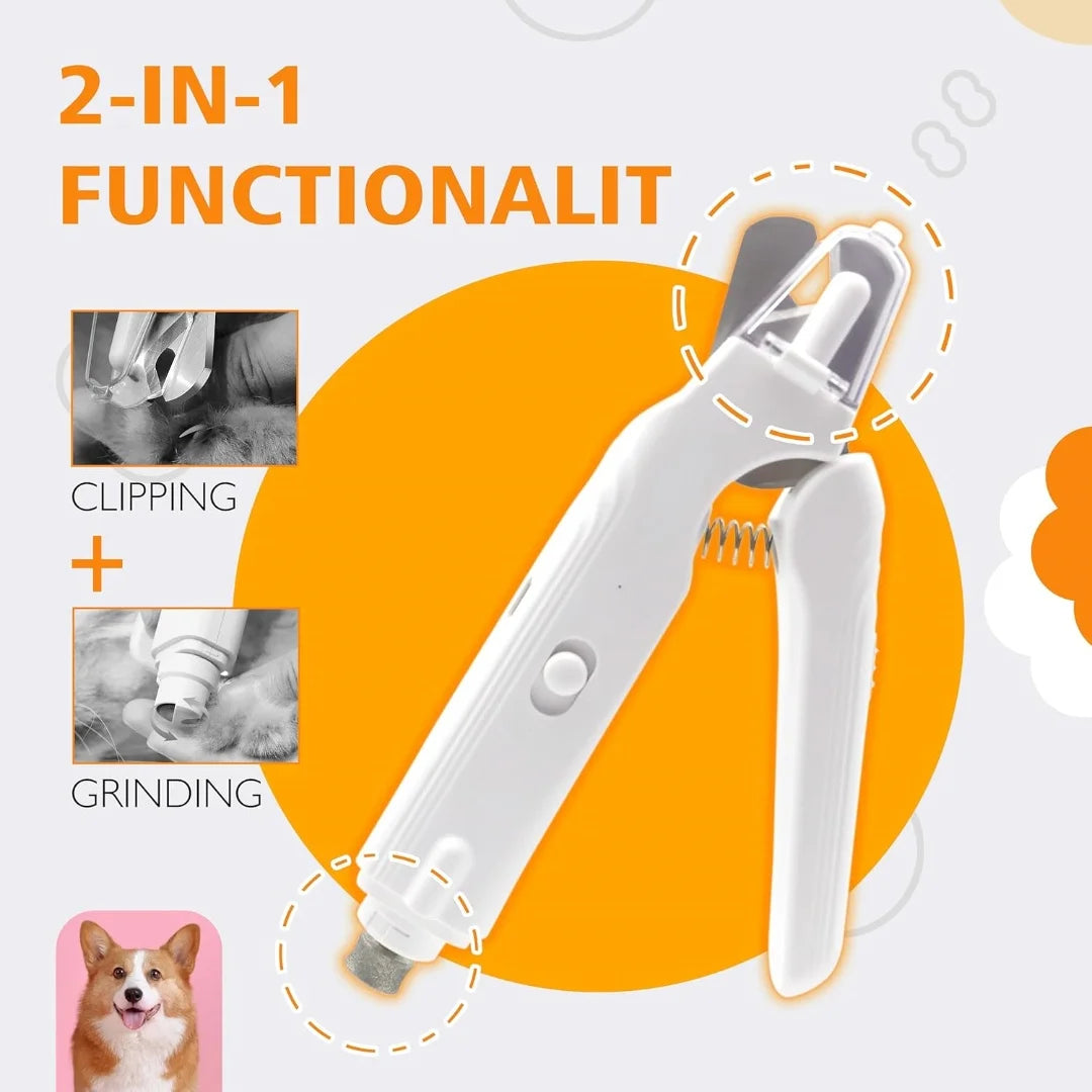 LED Quiet Pet Nail Grinder