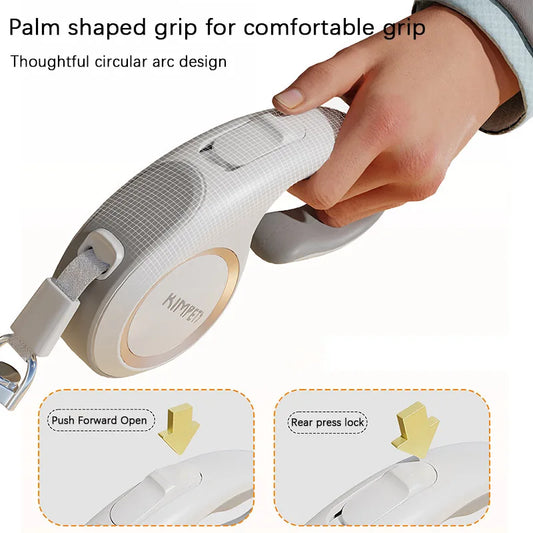 Automatic telescopic leash for dogs β Pawspire