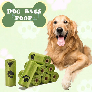 Sacs à déjections biodégradables pour chien