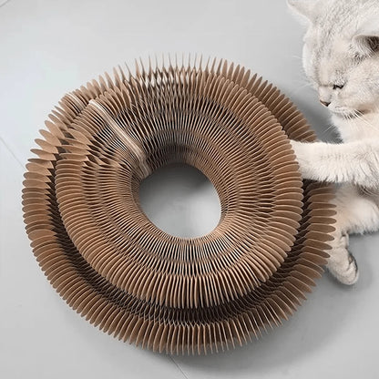 Cat Scratcher with Bell and Catnip – Pawspire