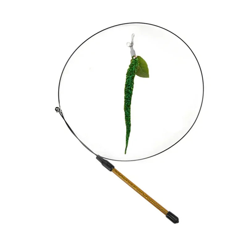 Peacock Feather Cat Teaser