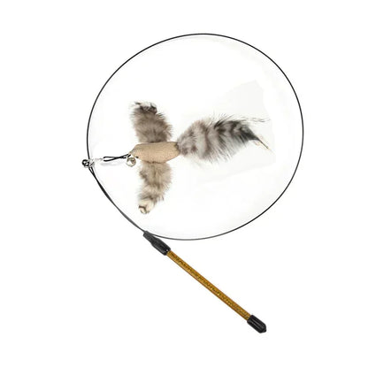 Peacock Feather Cat Teaser