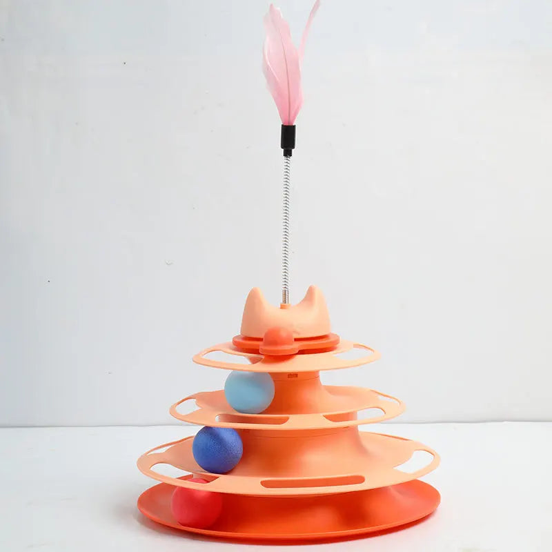 Fun Interactive Cat Toy Tower – Pawspire