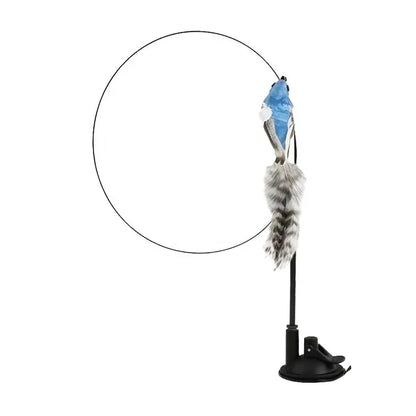 Peacock Feather Cat Teaser