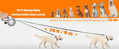 Adjustable Dog Collar Leash for Walking – Pawspire