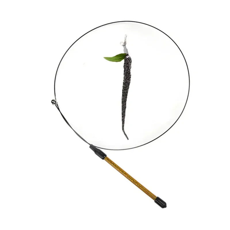Peacock Feather Cat Teaser