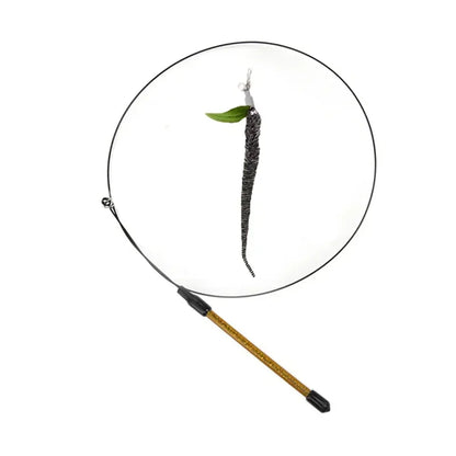 Peacock Feather Cat Teaser