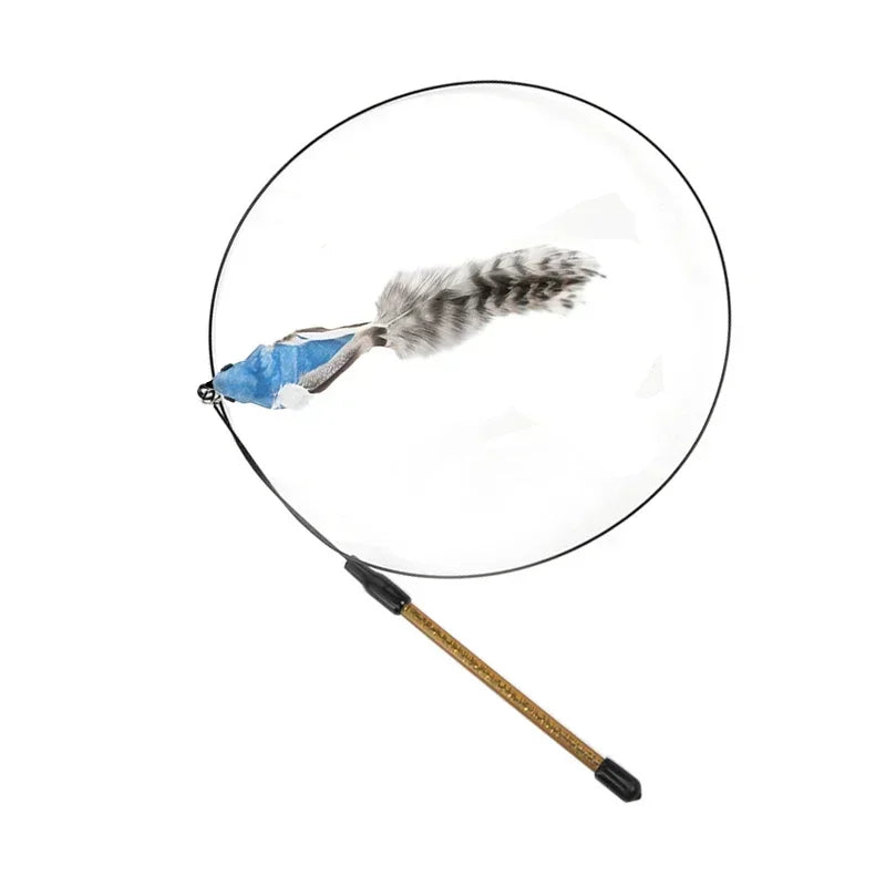 Peacock Feather Cat Teaser