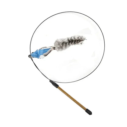 Peacock Feather Cat Teaser