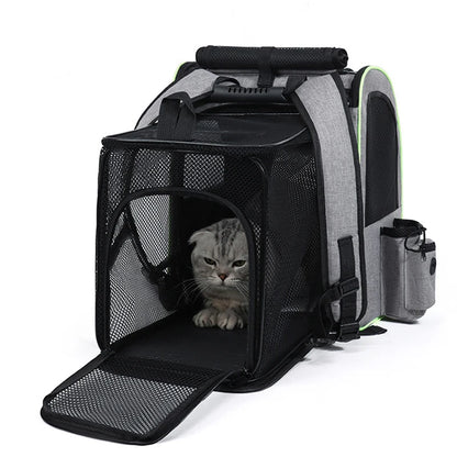 Premium Expandable Cat Carrier Backpack – Pawspire