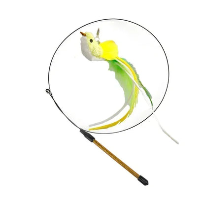 Peacock Feather Cat Teaser