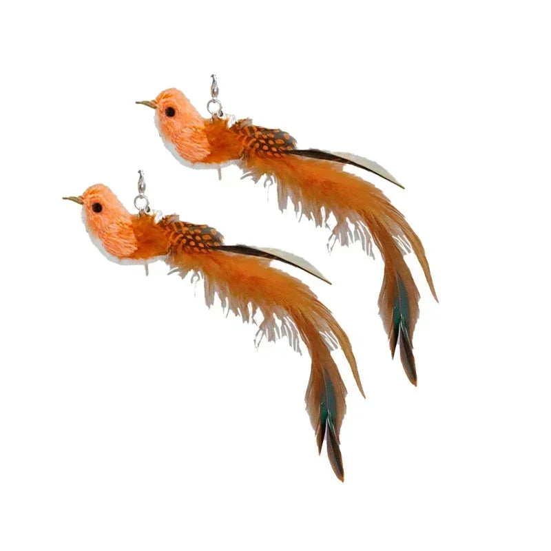 Peacock Feather Cat Teaser