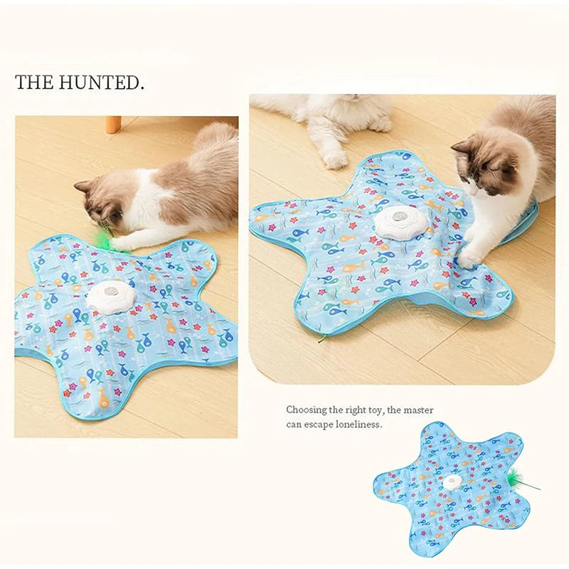 Jouet interactif oiseau qui pépie pour chat