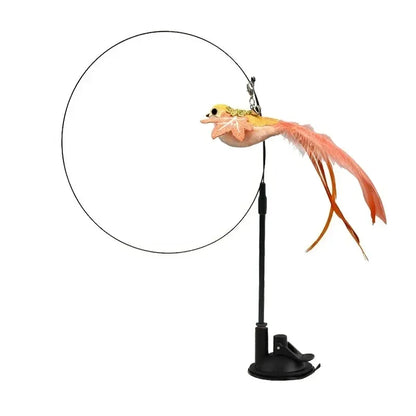 Peacock Feather Cat Teaser
