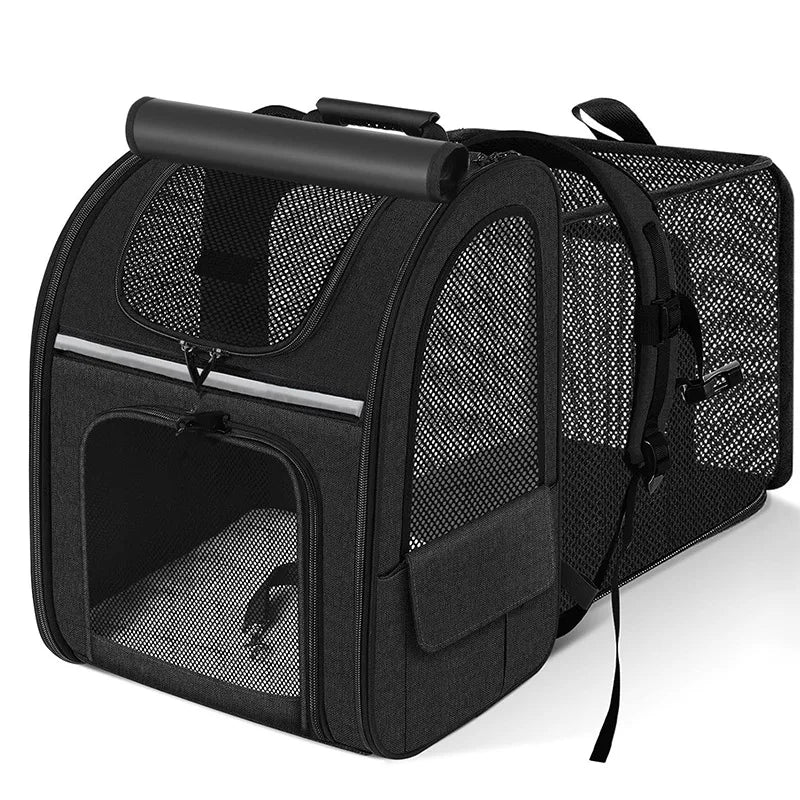 Premium Expandable Cat Carrier Backpack – Pawspire