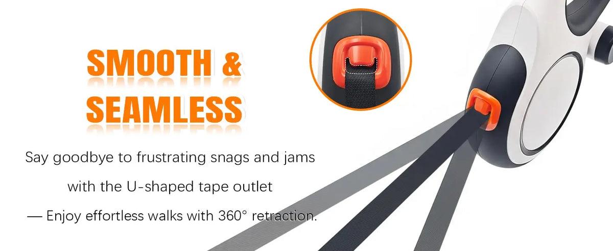 Roulette Dog Collar Leash for Walking – Pawspire