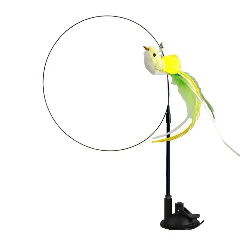 Peacock Feather Cat Teaser