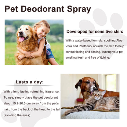50ml Long Lasting Pet Odor Eliminator Spray – Pawspire