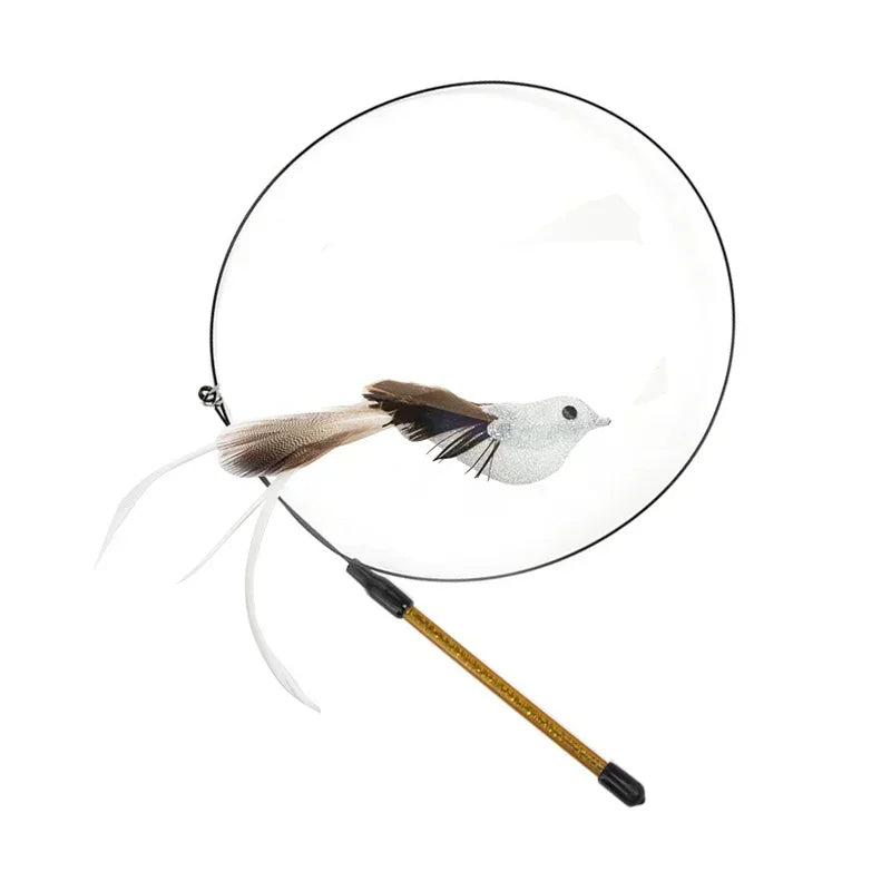 Peacock Feather Cat Teaser