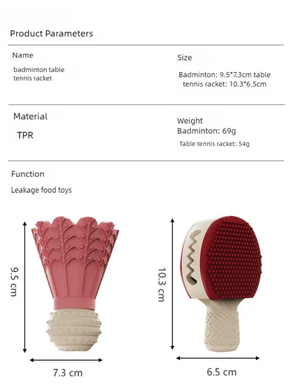 Rubber Dog Chew Training Toy