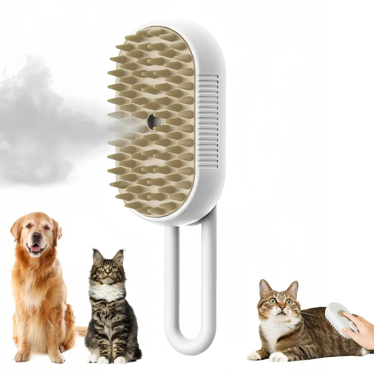 Professional Steam Pet Grooming Brush – Pawspire