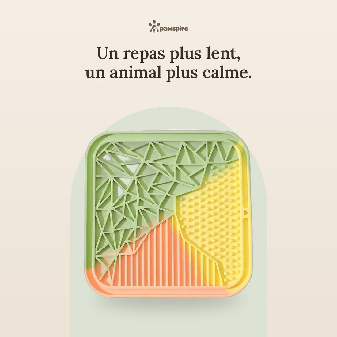 Tapis de léchage en silicone anti-glouton pour chien et chat – photo 5