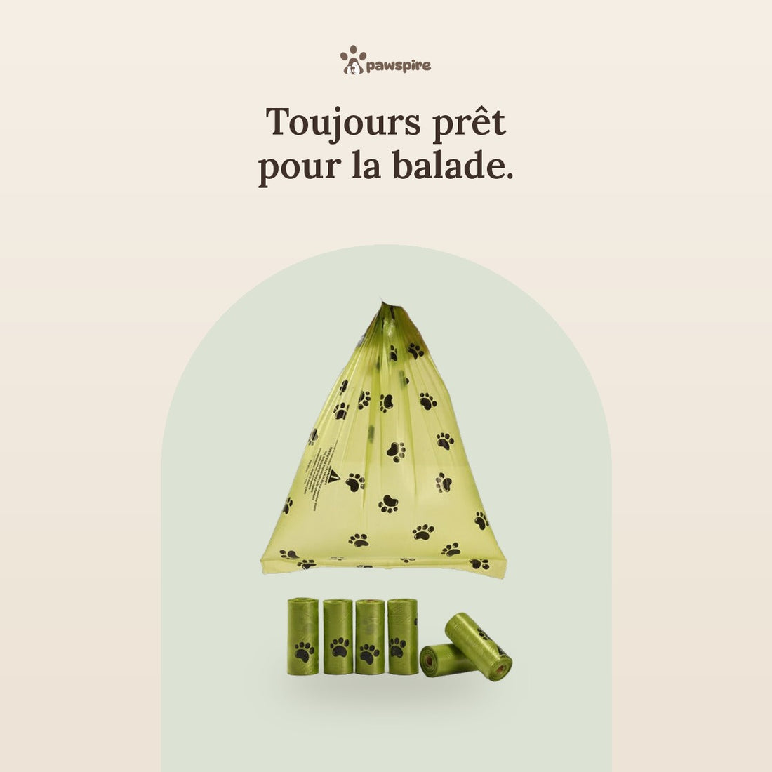 Sacs à déjections biodégradables pour chien – photo 8